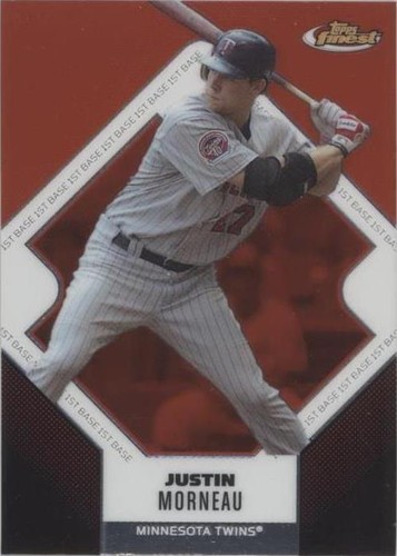 2006 Topps Finest - Justin Morneau #62