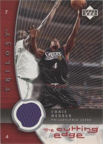 2005-06 Upper Deck Trilogy - Chris Webber #CE-CW