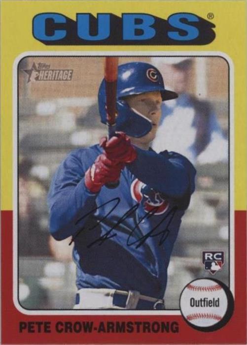 2024 Topps Heritage - Pete Crow-Armstrong #177