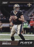 2018 Panini Player of the Day Drew Brees #27