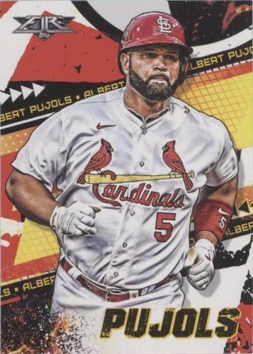 2022 Topps Fire - Albert Pujols #64