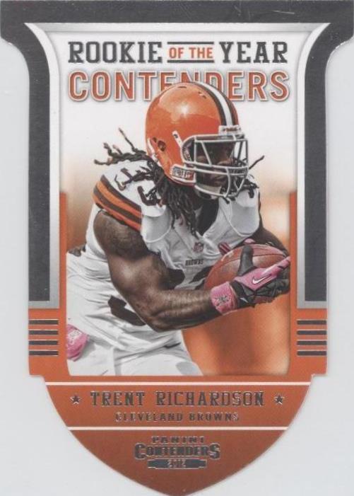 Panini Contenders Trent Richardson #11 2012