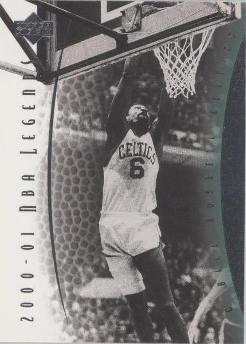 Leyendas de la NBA Upper Deck 2000-01 - Bill Russell #82