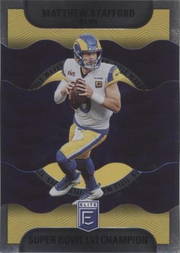2022 Panini Donruss Elite Matthew Stafford #TW9