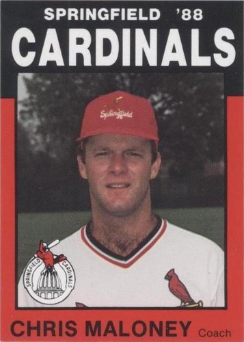 1988 Best Springfield Cardinals - Chris Maloney #25