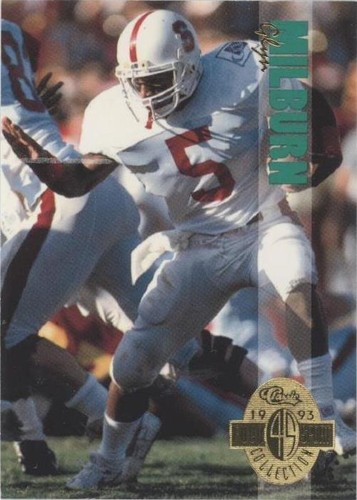 1993 Classic Four Sport Collection Glyn Milburn #119