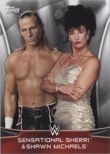 2016 Topps WWE Divas Revolution - Shawn Michaels Sherri Martel #4