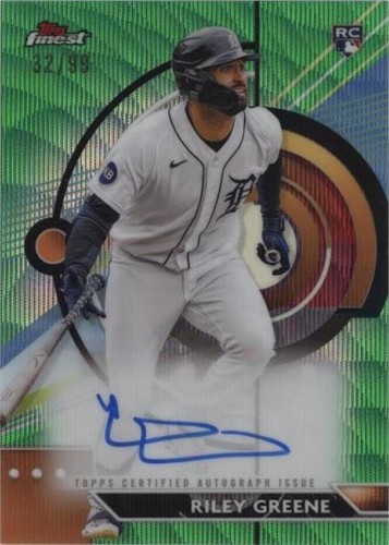 2023 Topps Finest - Riley Greene #FA-RG