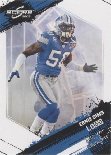 2009 Score Ernie Sims #95