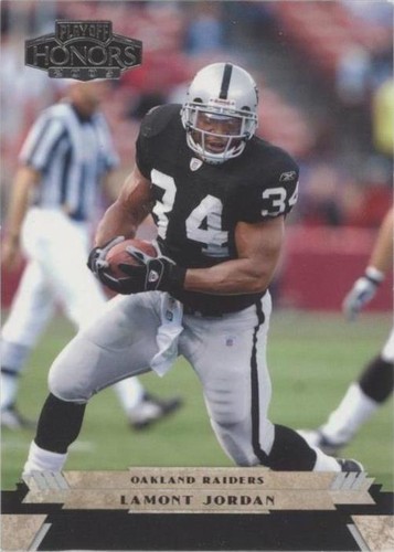 2005 Playoff Honors LaMont Jordan #74