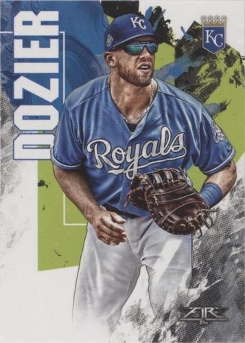 2019 Topps Fire - Hunter Dozier #199