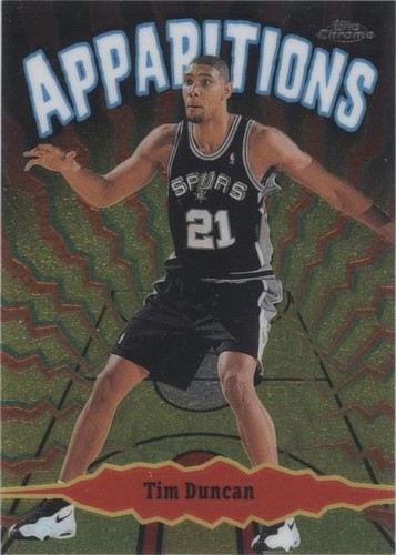1998-99 Topps Chrome - Tim Duncan #A14