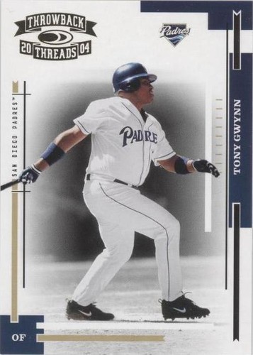 2004 Donruss Throwback Threads - Tony Gwynn #223