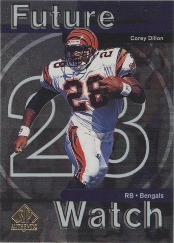 1997 SP Authentic Corey Dillon #25