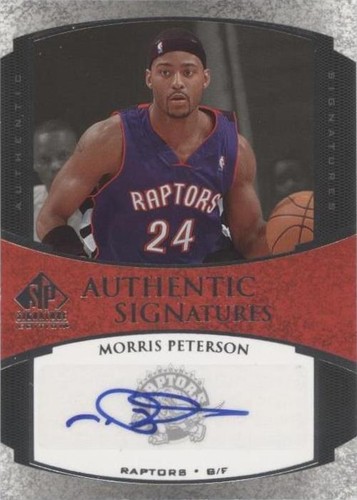 2005-06 SP Signature Edition - Morris Peterson #AS-MP