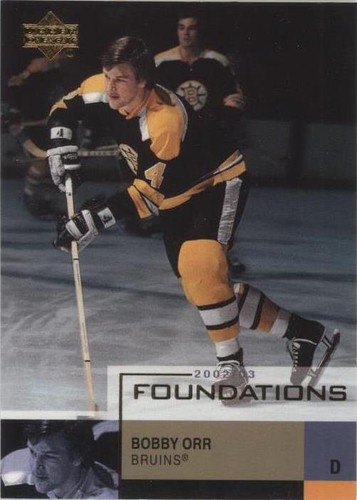 2002-03 Upper Deck Foundations - Bobby Orr #4