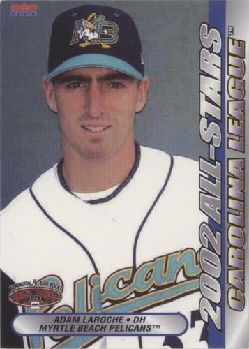 2002 Choice California/Carolina League All-Stars - Adam LaRoche #01