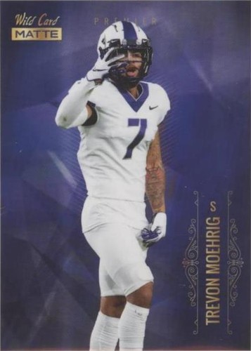 2021 Wild Card MATTE Tre'von Moehrig #MBC-46