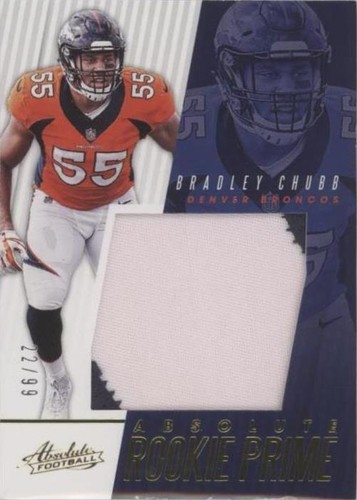 2018 Panini Absolute Bradley Chubb #ARP-BC