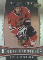 2006-07 Upper Deck Trilogy - Dustin Byfuglien #107