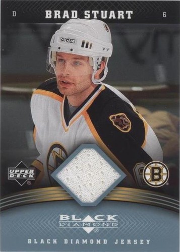 2006-07 Upper Deck Black Diamond - Brad Stuart #J-BS