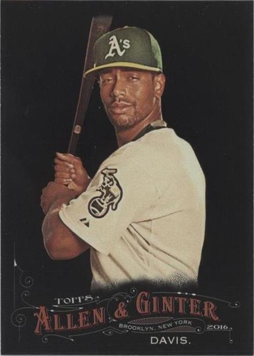 2016 Topps Allen & Ginter X - Khris Davis #215