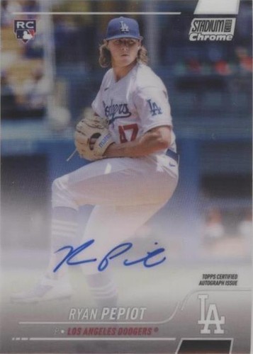 2022 Topps Stadium Club Chrome - Ryan Pepiot #SSCUA-RPE