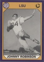 1990 Collegiate Collection LSU Tigers Johnny Robinson #175