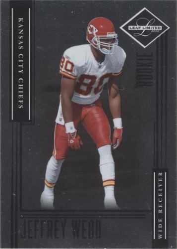 2006 Leaf Limited Jeff Webb #209