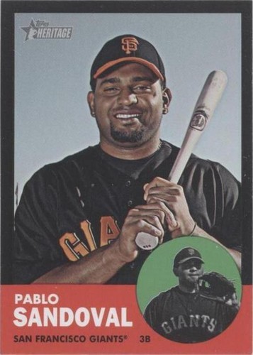 2012 Topps Heritage - Pablo Sandoval #HP82
