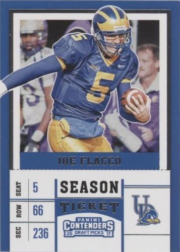 2017 Panini Contenders Draft Picks Joe Flacco #51