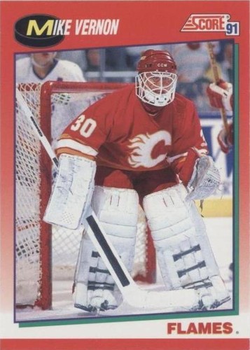 1991-92 Score Canadian - Mike Vernon #80