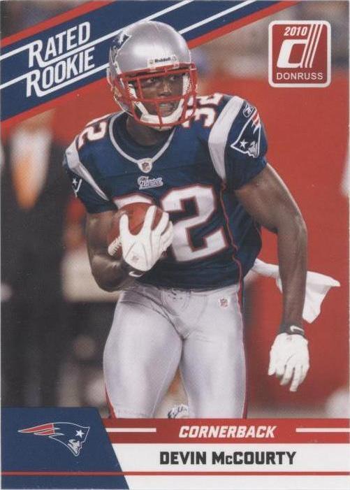 2010 Donruss Rated Rookie Devin McCourty #30
