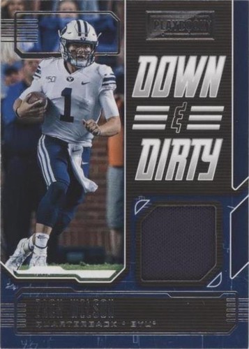 2021 Panini Chronicles Draft Picks Zach Wilson #PB-ZW