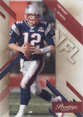 2010 Playoff Prestige Tom Brady #10