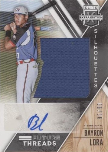 2017 Panini Elite Extra Edition - Bayron Lora #FTSA-BL