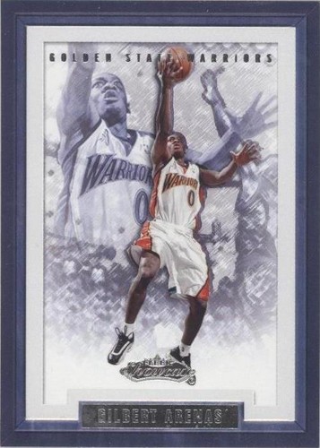 2002-03 Fleer Showcase - Gilbert Arenas #20