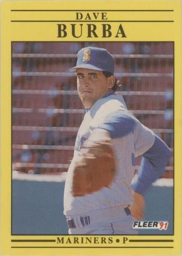 1991 Fleer - Dave Burba #447