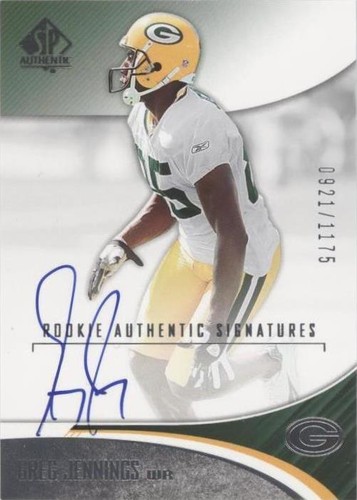 2006 SP Authentic Greg Jennings #201