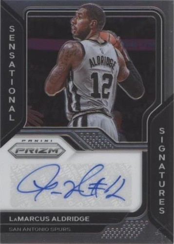 2020-21 Panini Prizm - LaMarcus Aldridge #SS-LMA
