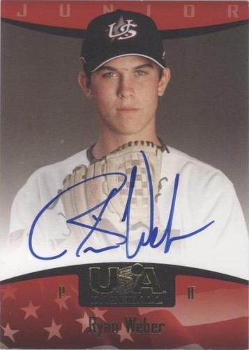 2008 Upper Deck 2007 USA Baseball National Teams - Ryan Weber #100