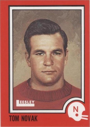 1989 Leesley Nebraska Cornhuskers Tom Novak #83