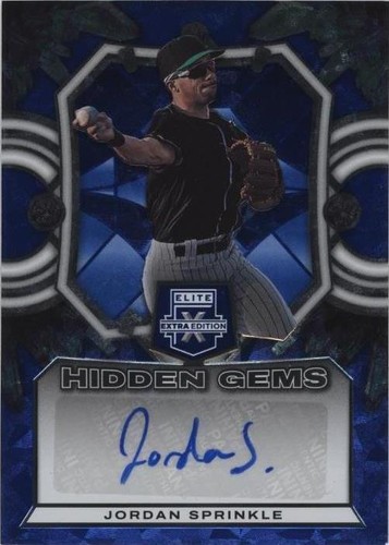 2023 Panini Elite Extra Edition - Jordan Sprinkle #HG-JSP
