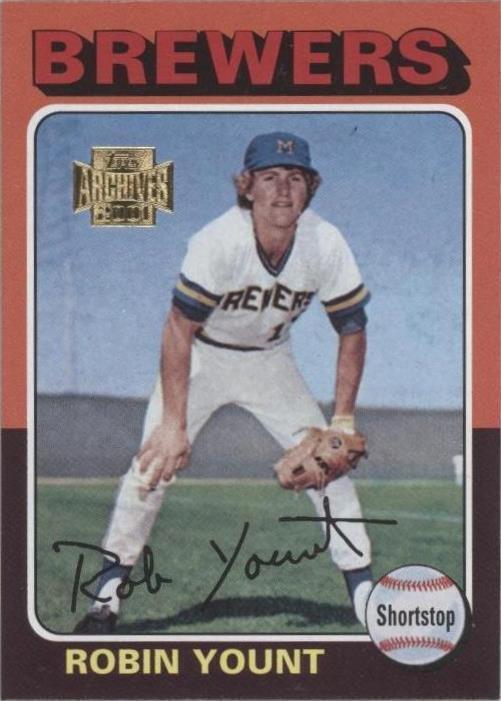 2001 Topps Archives - Robin Yount #299