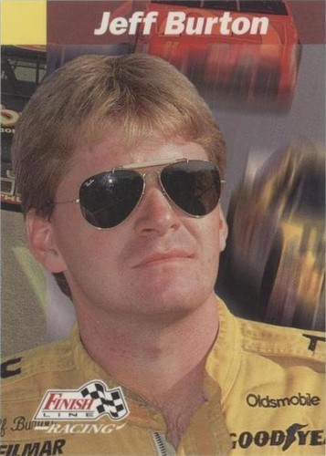 1993 Pro Set Finish Line - Jeff Burton #29