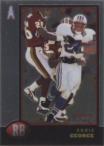 1998 Bowman Chrome Eddie George #75