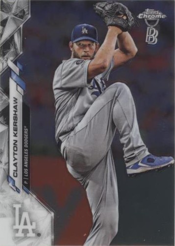 2020 Topps Chrome Ben Baller Edition - Clayton Kershaw #122