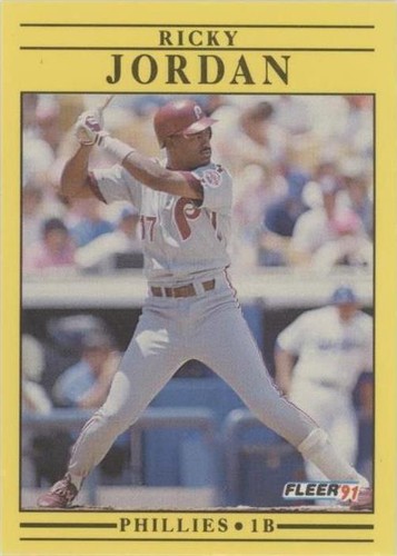 1991 Fleer - Ricky Jordan #401