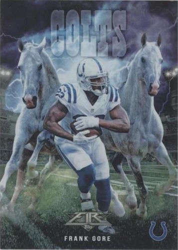 2015 Topps Fire Frank Gore #ITW-FG