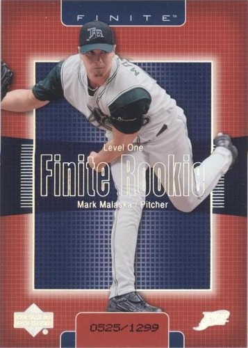 2003 Upper Deck Finite - Mark Malaska #255